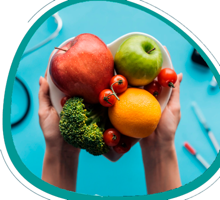 Nutrição - Alimentação saudável e terapia alimentar